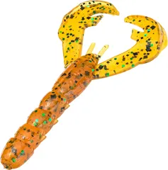 Strike King Rage Baby Craw 7.5cm Amber Green Black