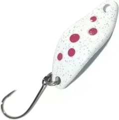 Troutwerk Spoon 2.3cm 1.5g White/Pink Dots