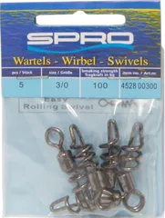 Spro Easy Rolling Wirbel Spiralwirbel 100kg #3/0