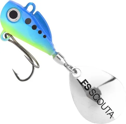 Spro Freestyle Scouta Jig Spinner 10g Herring
