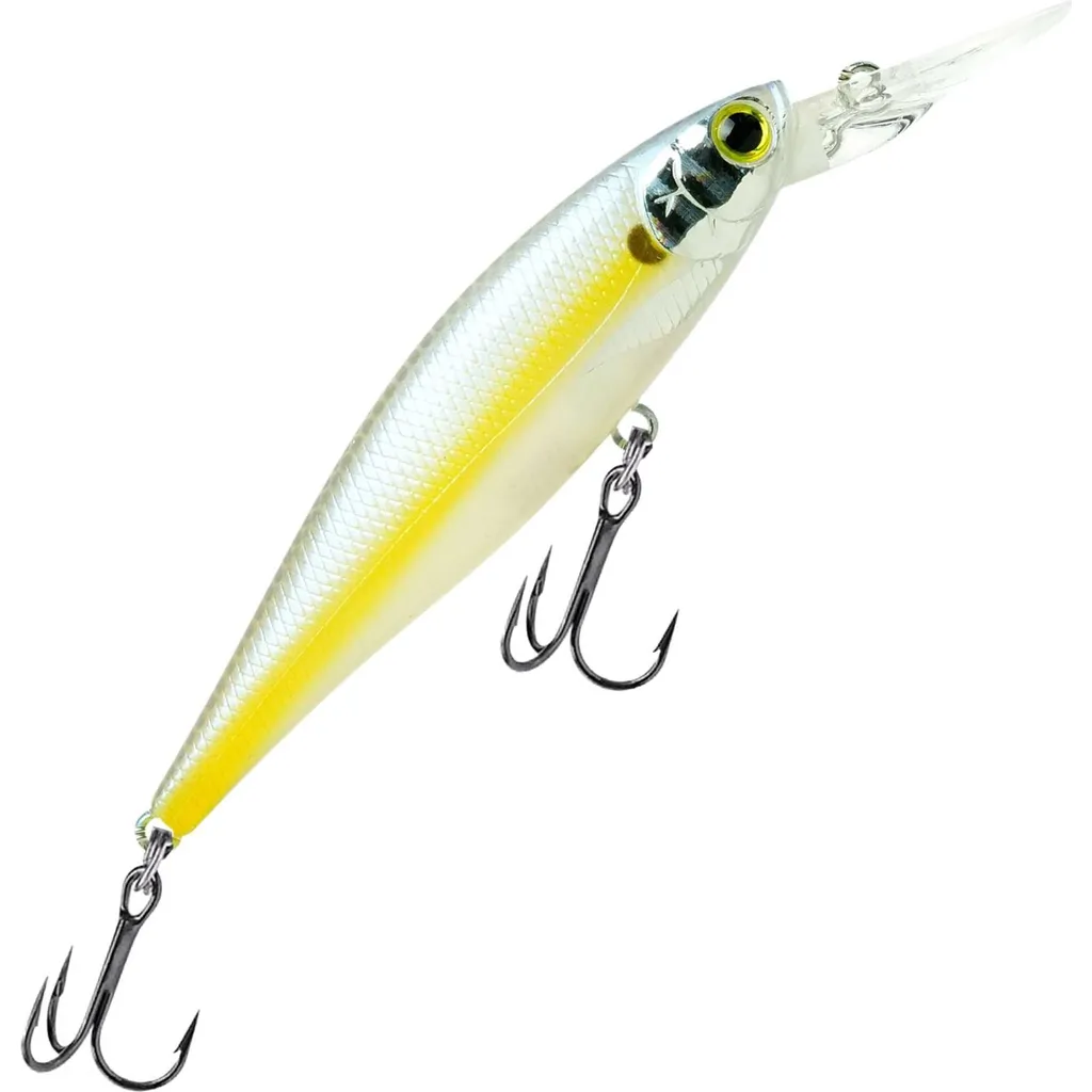 Lucky Craft Pointer 78DD Wobbler 7.8cm 9.6g Silver Cheek Chartreuse Shad