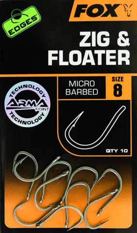 Fox Edges Armapoint Zig & Floater Haken 8 Barbed