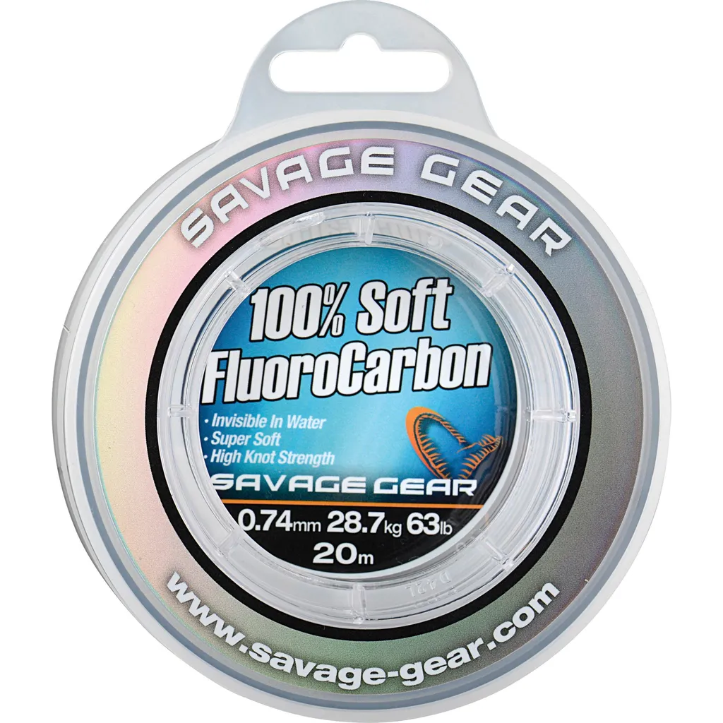 Savage Gear Soft FC Fluorcarbon-Schnur 0.6mm 21.6kg 20m