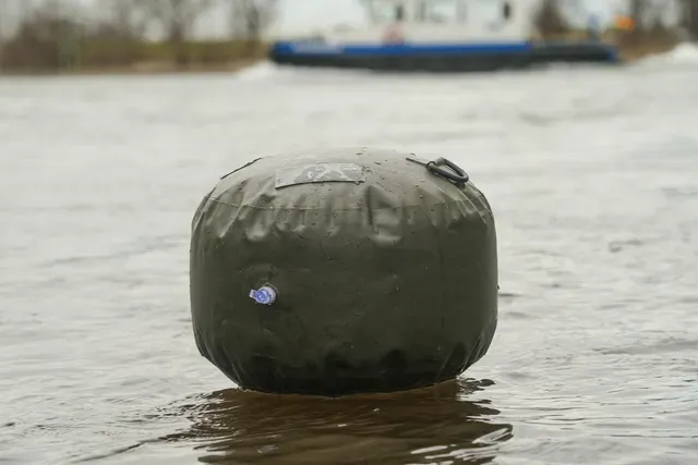 Black Cat S Buoy 25cm PVC Glow