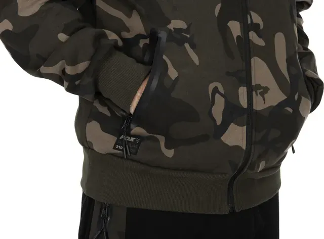 Fox Camo Full Zip Premium 310 Hoodie M