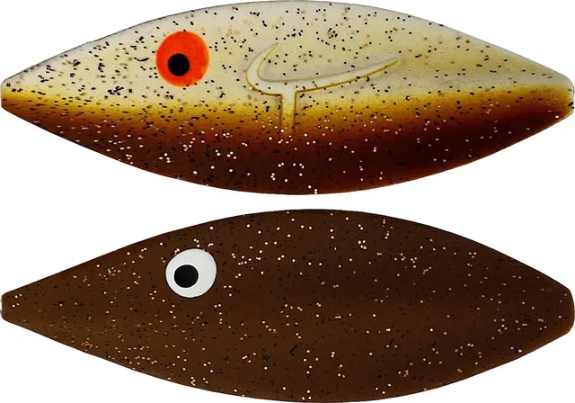 Westin Twister Inline Spinner 2.7cm 2g Brown Glow Pellet