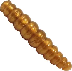 FTM Omura Baits Larvy Käse Gummiköder 4.5cm Gold