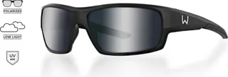 Westin W6 Sport 10 Polarisationsbrille Matte Black Brown / Silver Flash Photochromic Cat. 3
