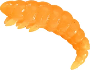 Balzer Bazillus Käse Gummiköder 3cm Hot Orange