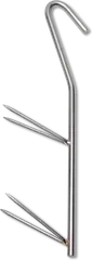 Zebco V-Räucherhaken L 17cm 5pc