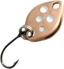 Troutwerk Spoon 1.2cm 0.8g Copper-Coloured/White Dots