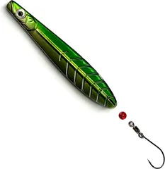Troutwerk ParaLAXX Blinker 10g Dunkelgrün/Silberfarben