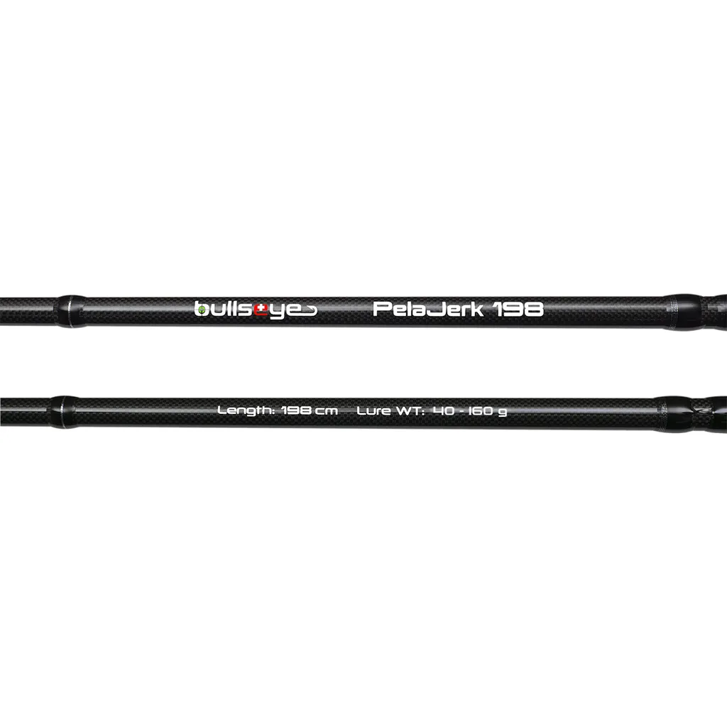 Bullseye PelaJerk 198 Baitcastrute 1,98m 40–160g 2pc