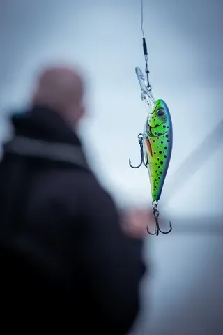 Salmo Rattlin' Executor Crankbait SDR 5cm 1.2–2.7m 5.5g Clear Purple Trout