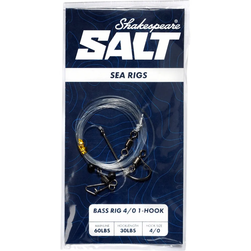Shakespeare SALT Bass Rig 4/0 1-Hook 1550462