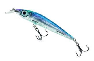 Salmo Rattlin' Sting Jerkbait 9cm 11g Twitchbait Holographic Blue