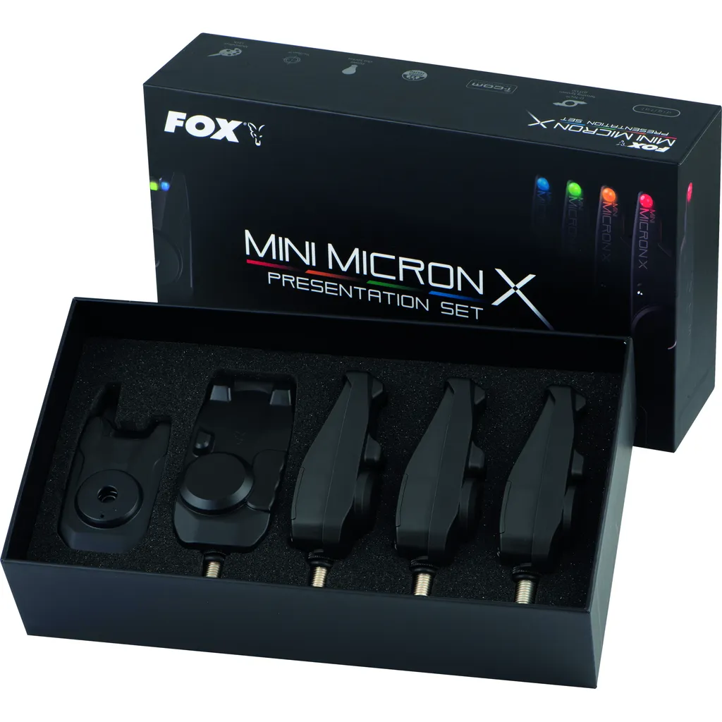 Fox Mini Micron X Bissanzeiger 4 Rod Set