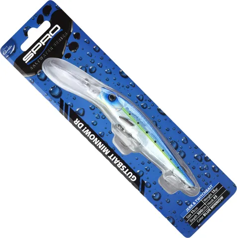 Spro Gutsbait Minnow Twitchbait 11cm 15g Blue Minnow