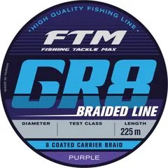 FTM GR8 Line Braided Line 0.08mm 4.8kg Purple