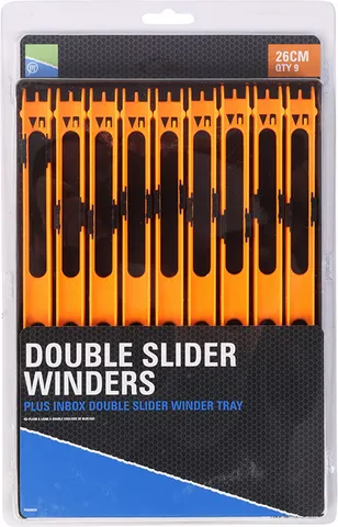 Preston Double Slider Winders Rig Accessory 26cm Orange