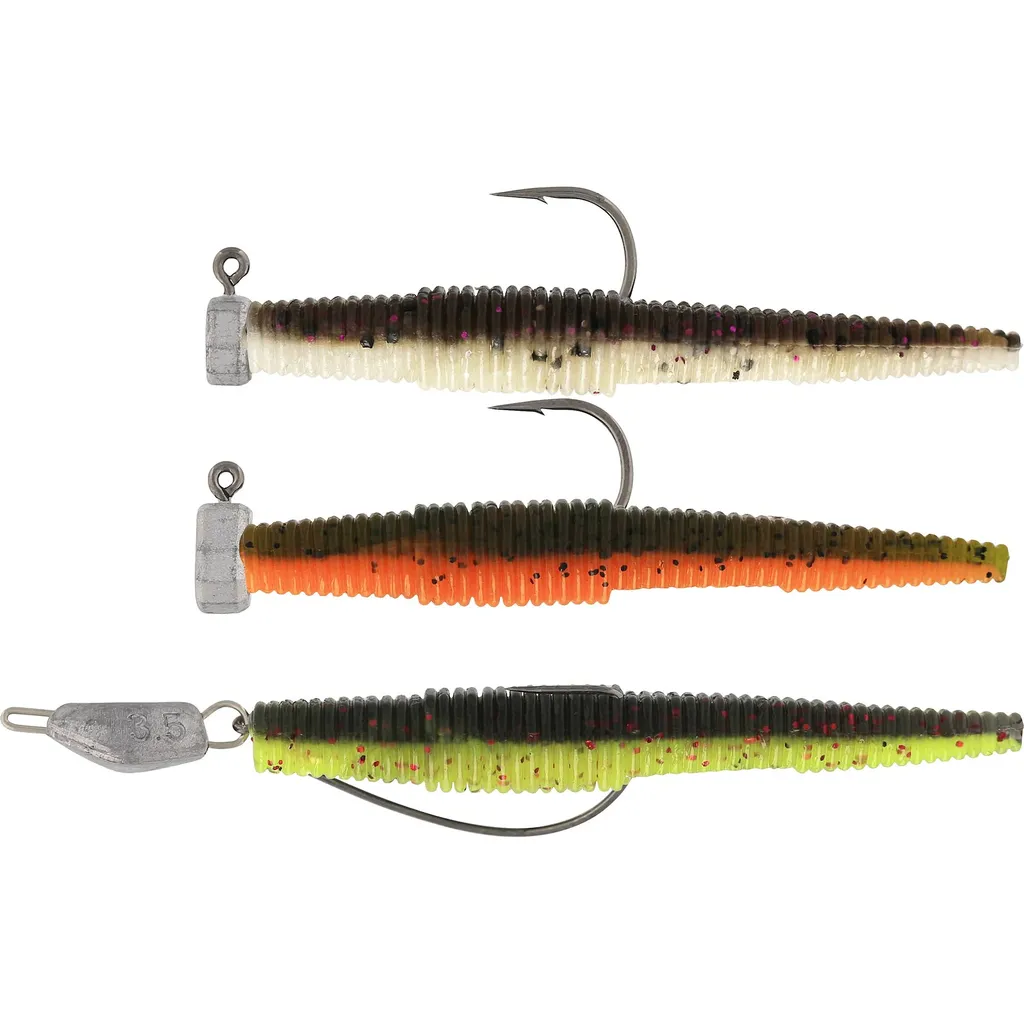 Westin Ned Worm Slim Gummiköder 5.5cm 1-3.5g Dark Water Mix 3pc