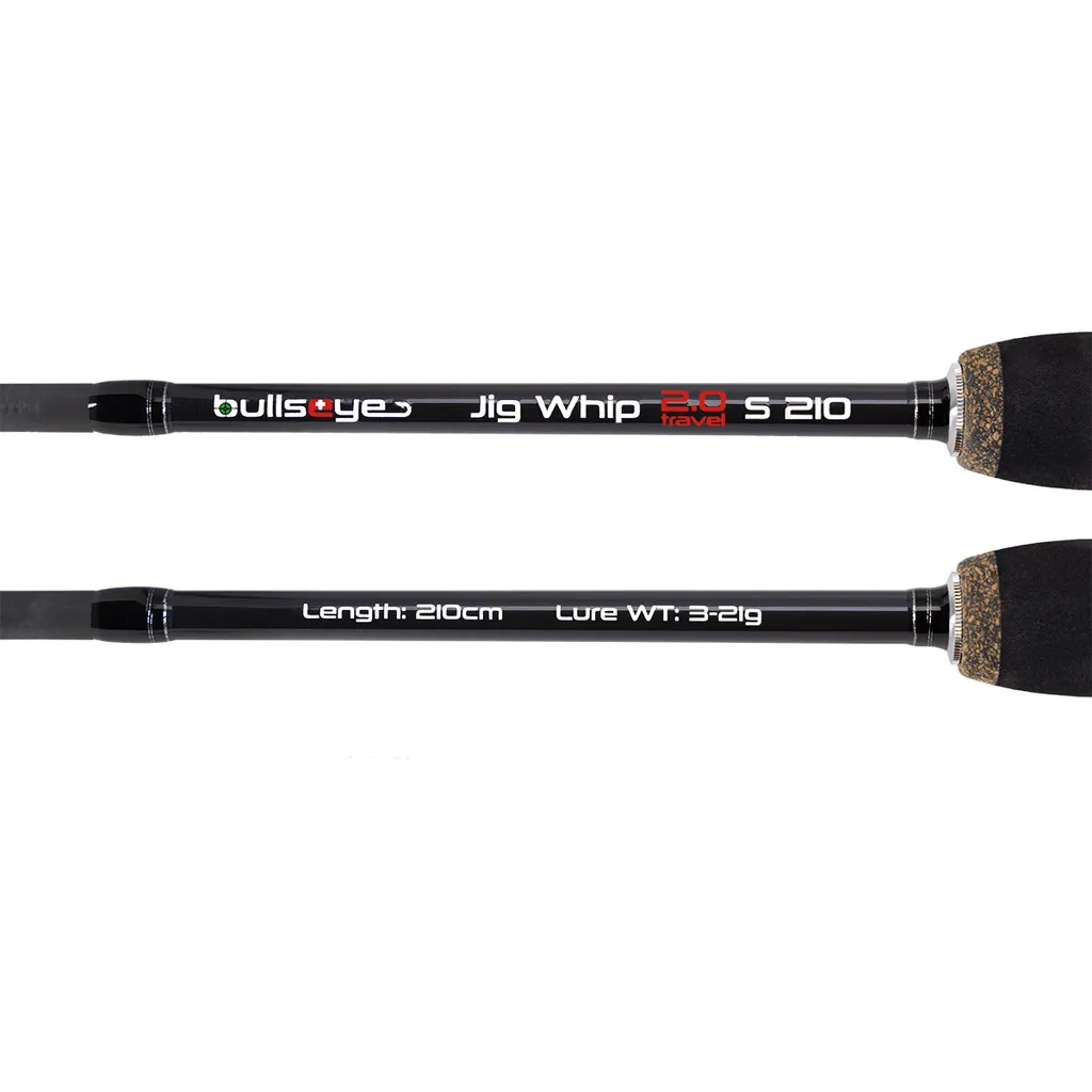 Bullseye Jig Whip Travel 2.0 Spinnrute 2.1m 3–21g 4pc