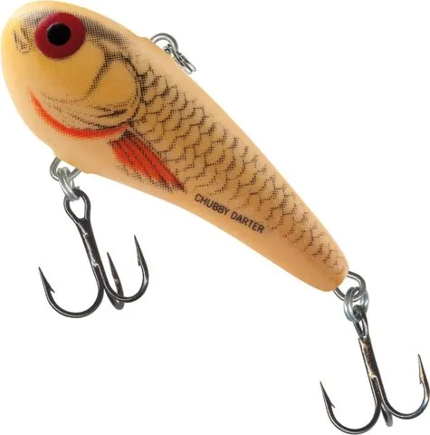 Salmo Chubby Darter 3cm Sinking Glow Red