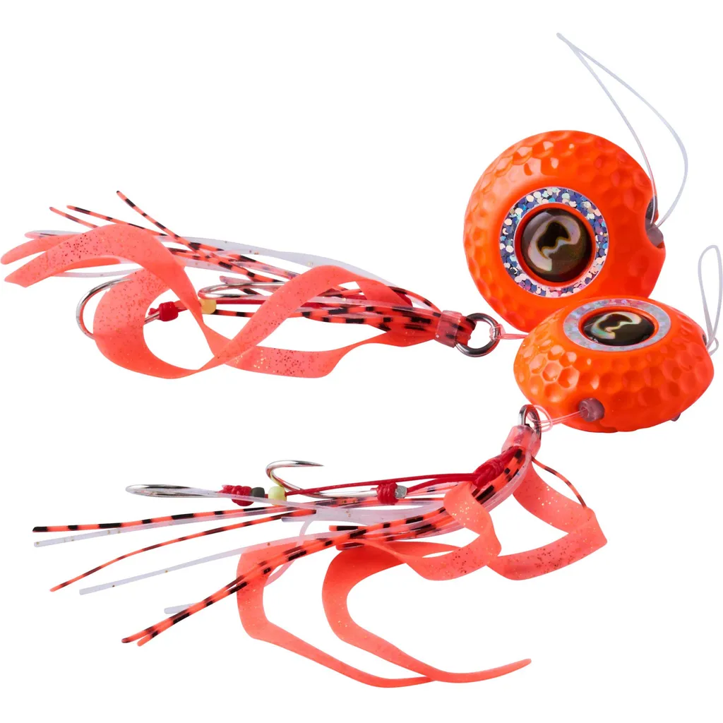 Savage Gear Savage Rubber Skirted Jigs 95g 3.5cm Fluo Orange