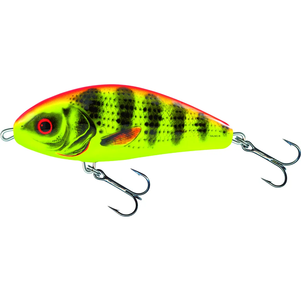Salmo Fatso Sinking Jerkbait 8cm 25g Bright Perch