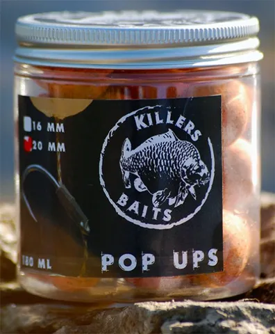 Carp Killers Pop Up Boilies French Water 16mm