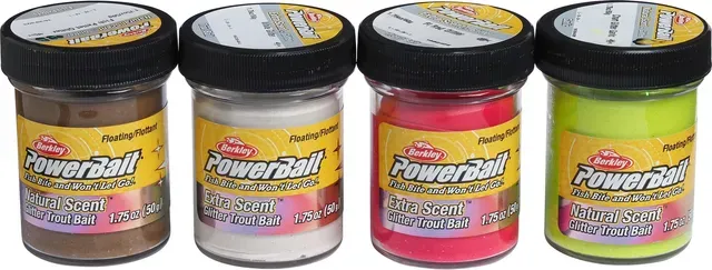 Berkley PowerBait Forellenteig 4x50g Herbst