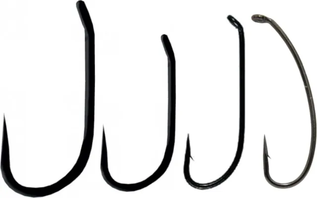 Fox 100 Hooks 100pcs Barbless