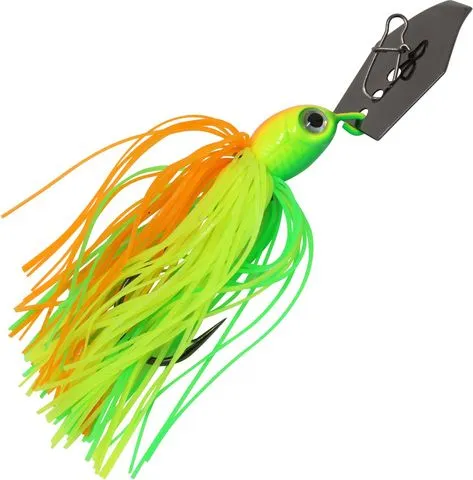 Seika Pro Randale Max Spinner Bait 7g Orange-Gelb-Grün 4/0