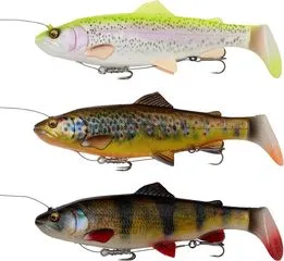 Savage Gear 4D Line Thru Rattle Trout Swimbait 27.5cm 228g BT UV Slow Sink