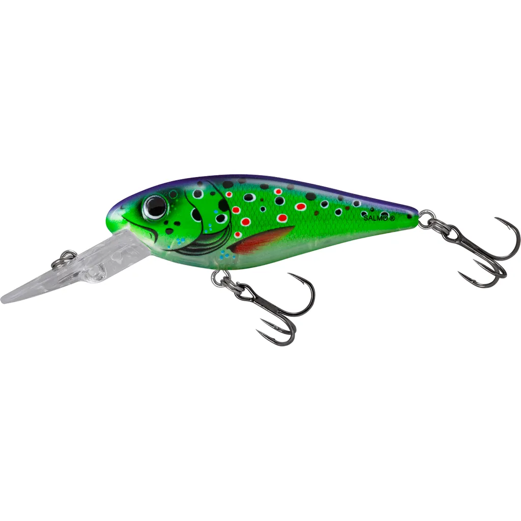 Salmo Rattlin Executor SDR Crankbait 7cm 8g Clear Purple Trout