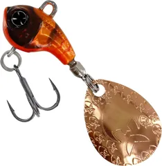 Westin DropBite Tungsten Spin Tail Jig 1.6cm 7g Fire Craw