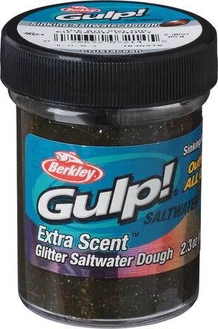 Berkley Gulp! Saltwater Dough 1640376 65g Dark Brown Silver Glitter