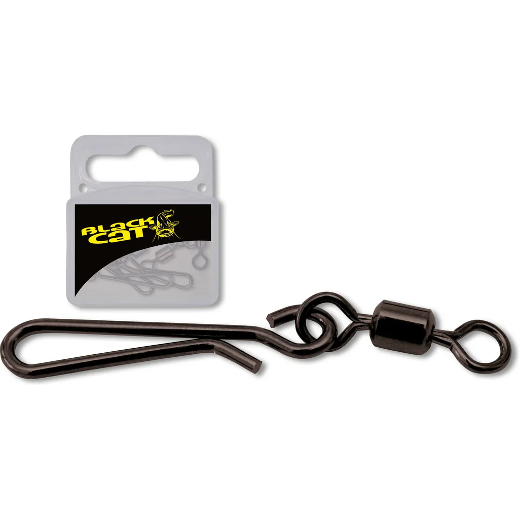 Black Cat Uni Clip Wirbel 30kg Black Dull