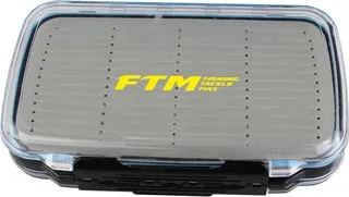FTM Spoonbox Tackle Box 2compartments 19x12.2x4cm Clip/Latch