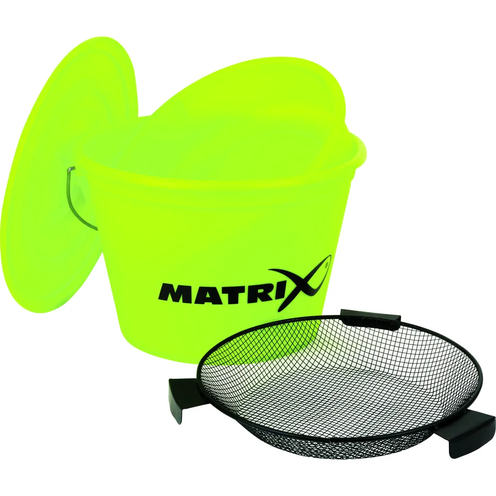 Matrix Bucket Set incl. Tray and Riddle GBT020 Lime