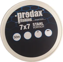 Predax Stahlvorfach 7x7 9kg 0.28mm