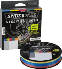 SpiderWire Stealth Smooth 8 Multi Color Braided Line 0.33mm 38.1kg 300m