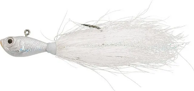 Spro Bucktail Jig White Fliege 7g