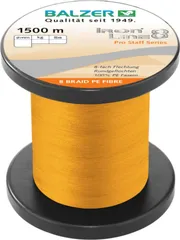 Balzer Ironline 8x orange Braided Line 0.10mm 8.1kg 1500m