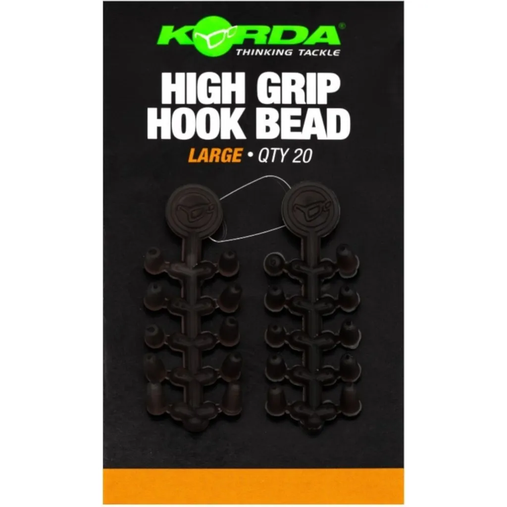 Korda High Grip Hook Bead Large - Image 2