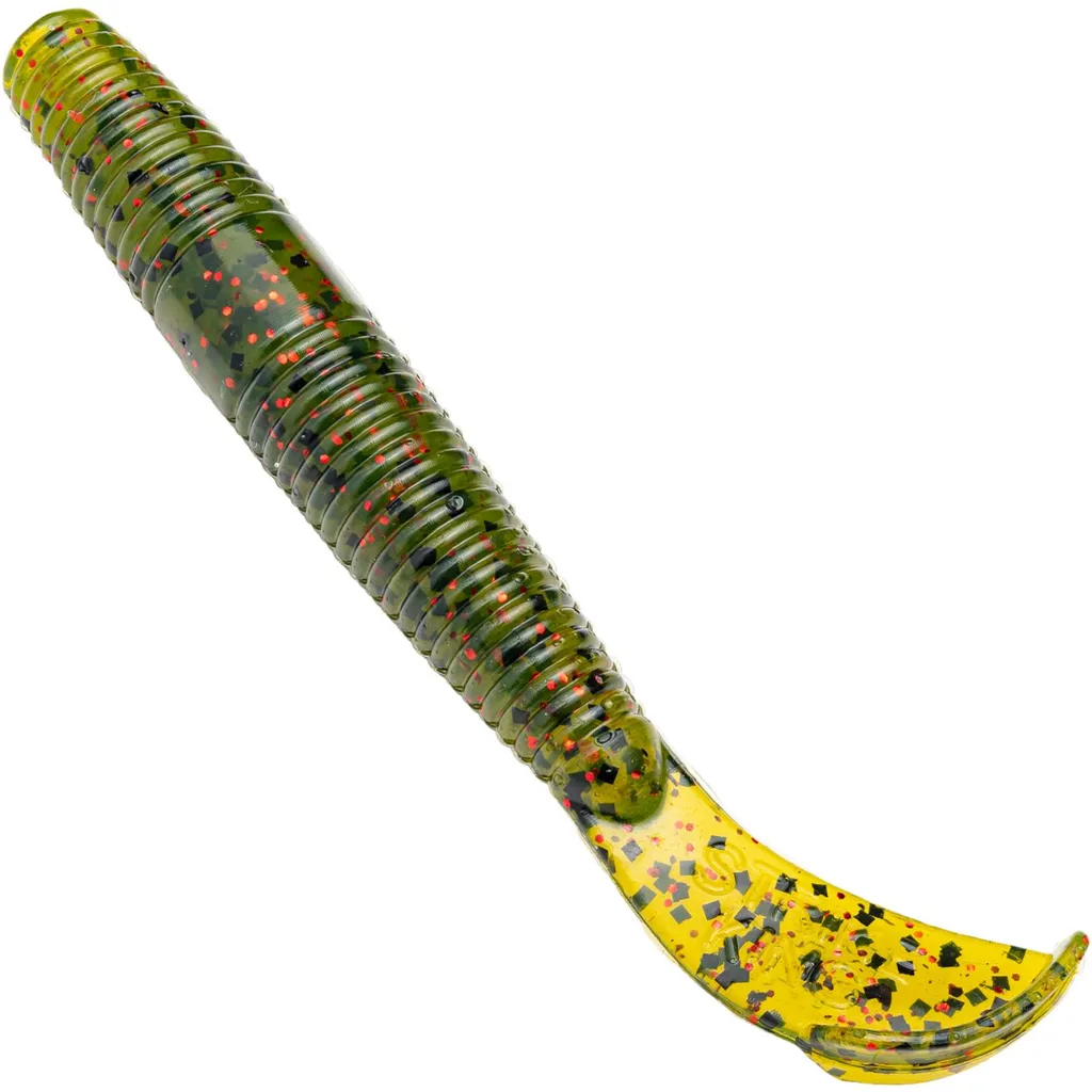 Strike King Rage Ned Cut-R Worm Gummiwürmer Watermelon Red Flk 7.5cm