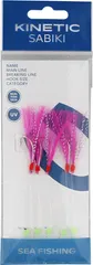 Kinetic Sabiki Nordic Mackerel Ready-Made Rig #1/0 130cm Pink Crystal Flash