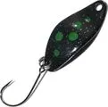 Troutwerk Spoon 1.5g 2.3cm Black/Green Dots