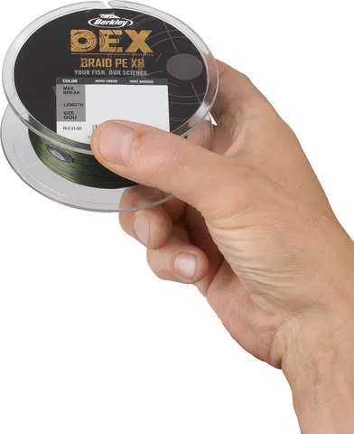 Berkley DEX x8 0.10mm 300m 7.9kg Moss Green