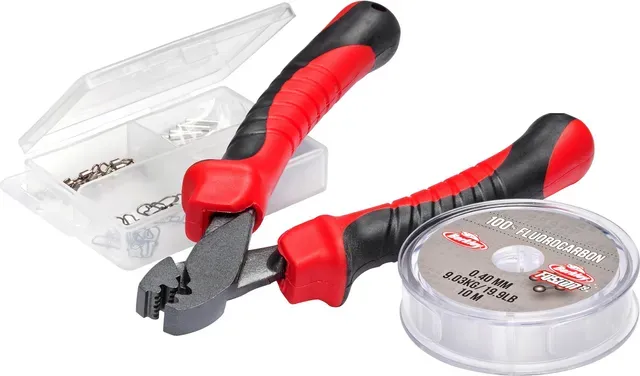 Berkley Fusion19 Zander/Perch Leader Kit 42pcs 300g Fluorocarbon Light Fluorocarbon Steel